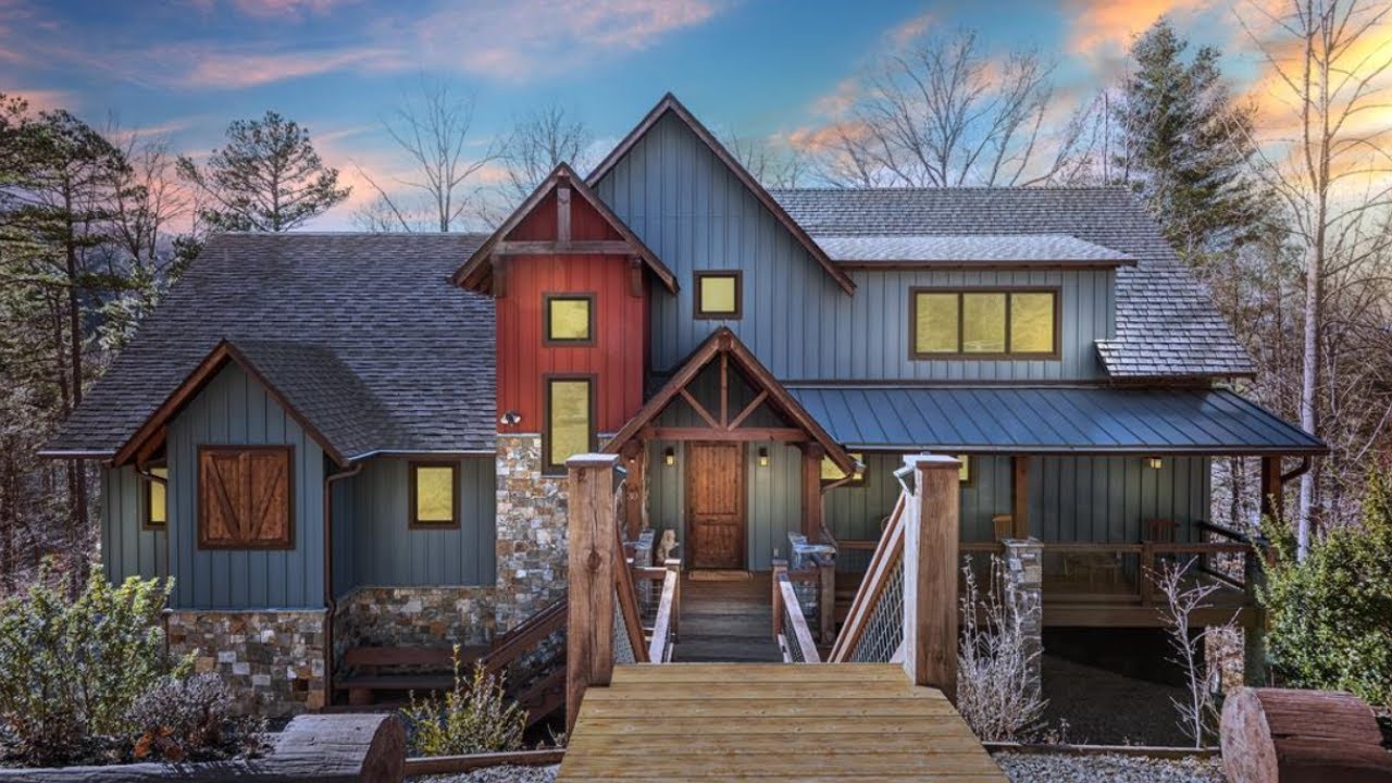 TOUR A $1.6M+ Custom Built Asheville Luxury Home | Asheville Real Estate