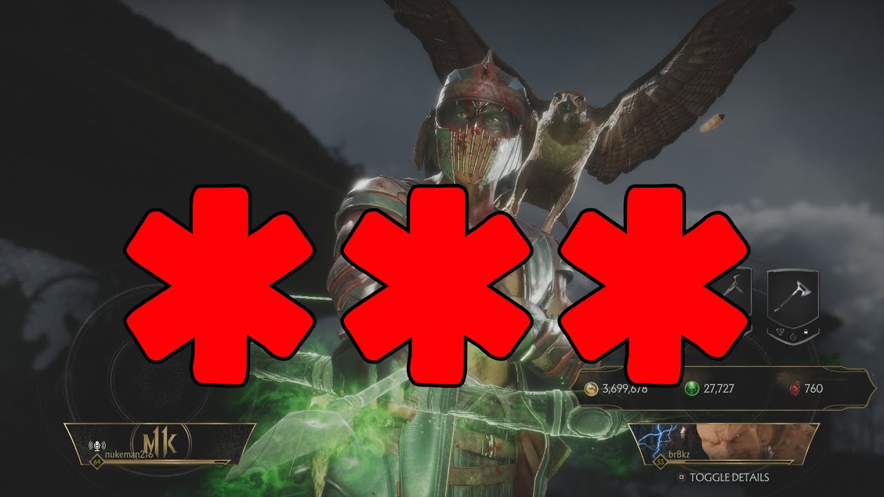 MK11: Online Match: SORE LOSER RAGES AND WHINES