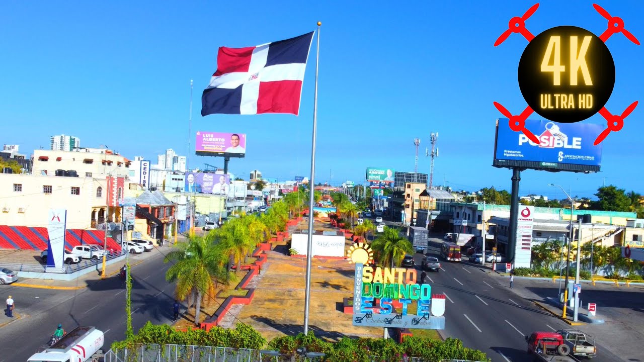 🤯Mind-Blowing Aerial Views of Santo Domingo Este 4K Ultra HD