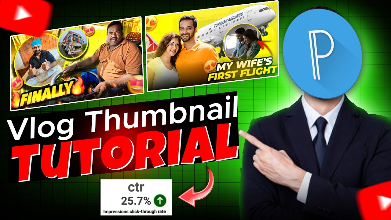 vlog thumbnail kaise banaye | how to make vlog thumbnail in pixellab