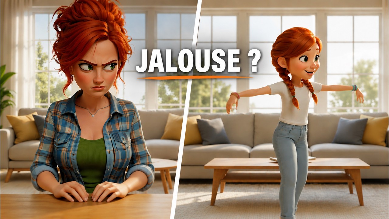 La “belle-mère cool” — Quand la jalousie s’invite chez un parent.