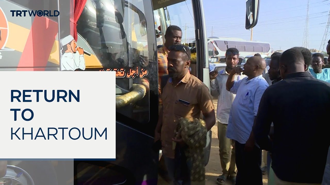 Families return to Khartoum after months of displacement