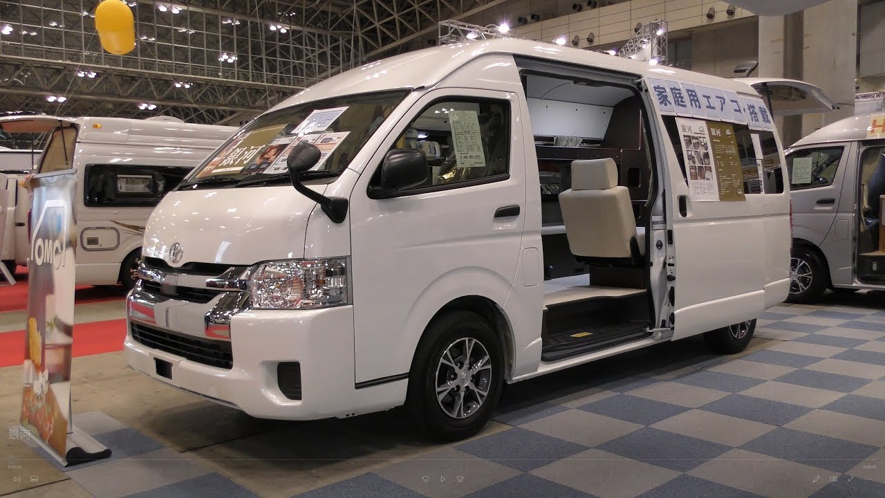 銀河（2019年型）キャンピングカー[4K] Japanese Mini Truck  (auto camp) Japan's camper [日本露营车] ตั้งแคมป์รถ [캠핑카]