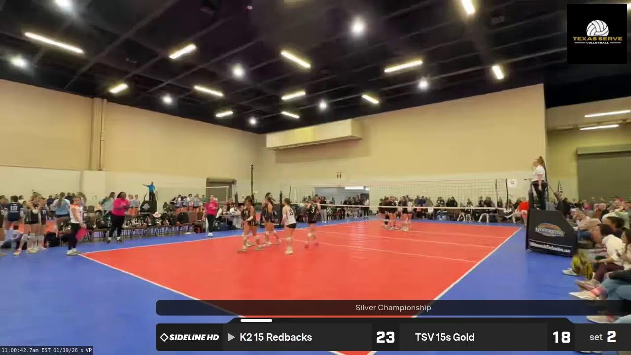 TSV 15s Gold vs. K2 15 Redbacks (2026.01.19)