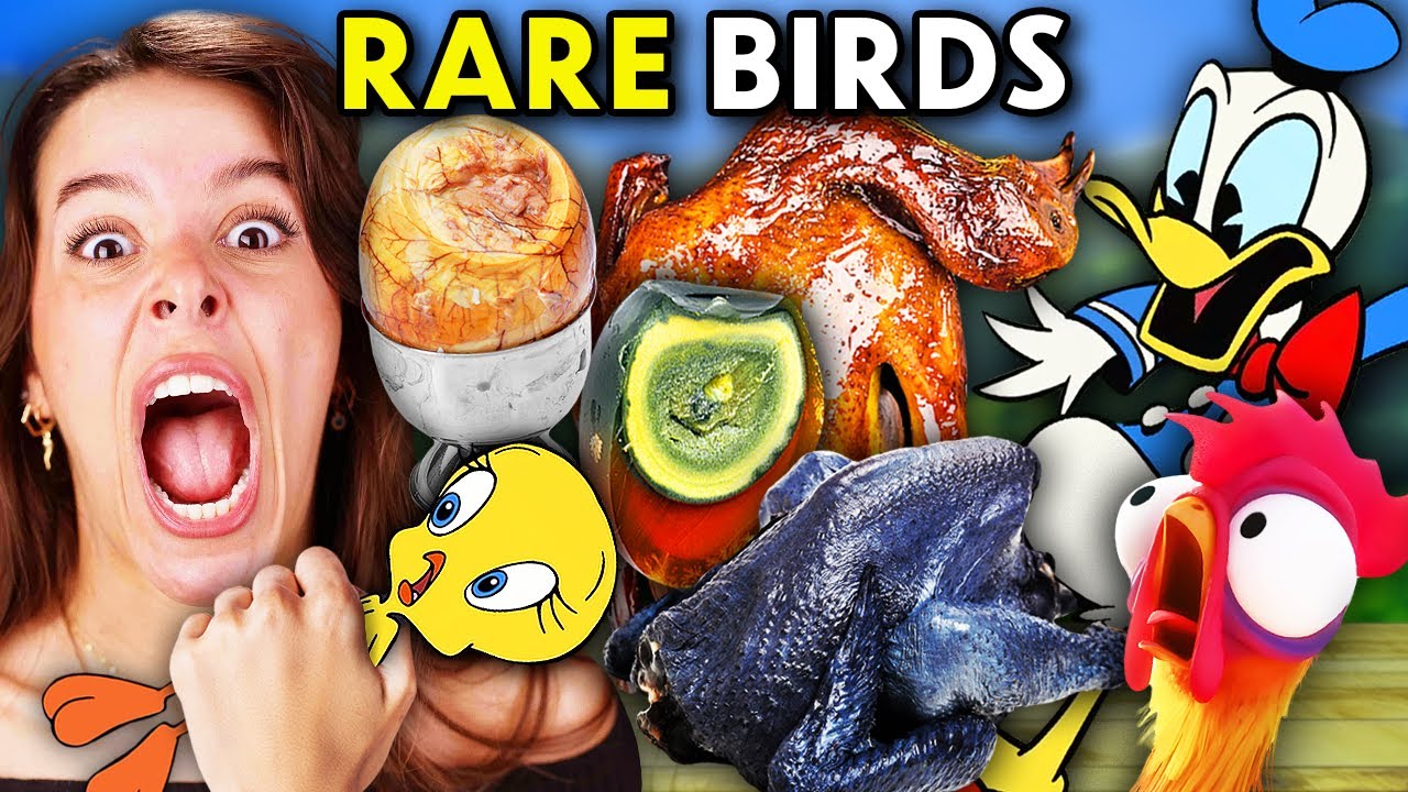 We Ate The Most Exotic Birds In The World! | Knew It Or Chew It