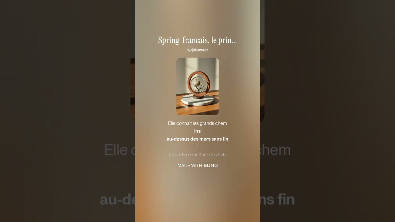 LE PRINTEMPS Spring  francais, le printemps les enfants version