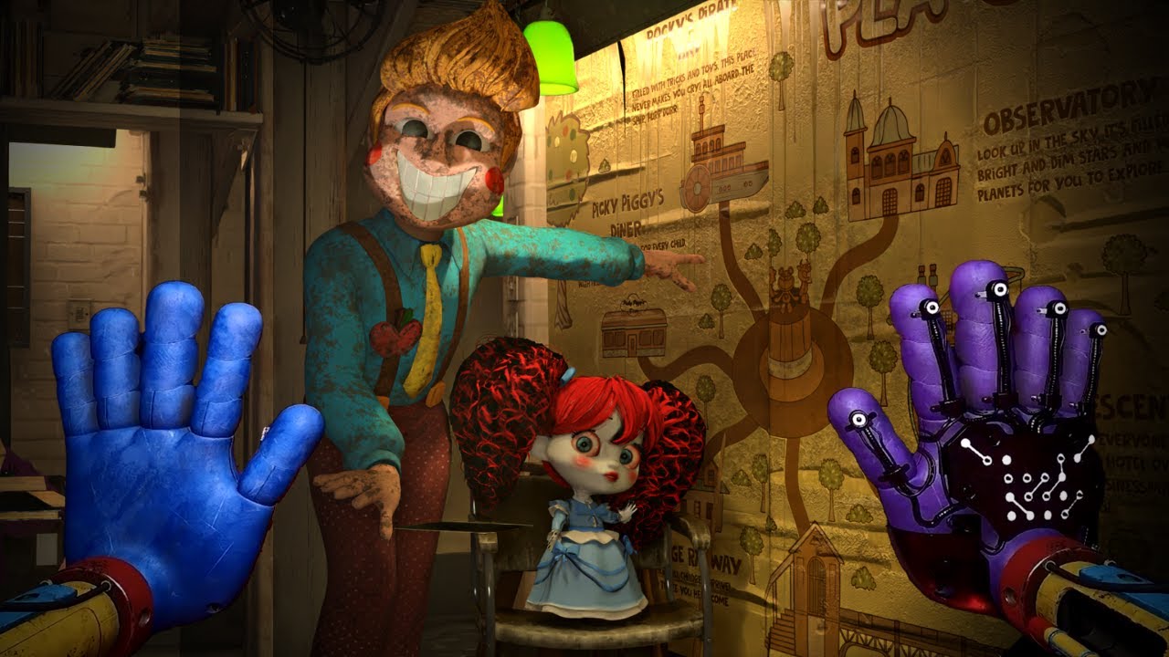Poppy Playtime: Глава 4 — Секретная комната мистера ДИЛАЙТА (Игровой процесс 07)