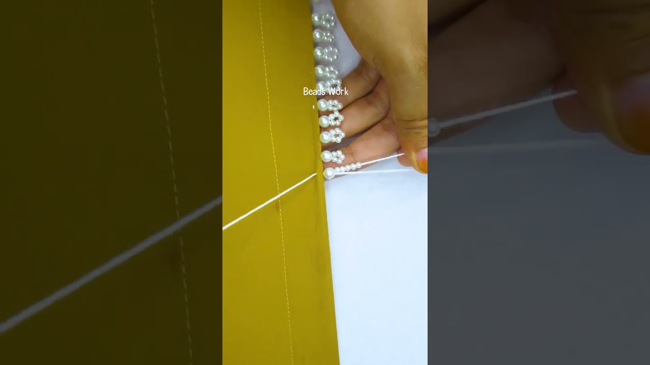HAND MADE BORDER/For SAREE/BORDER MAKING/ New Border/ Useful & Easy 