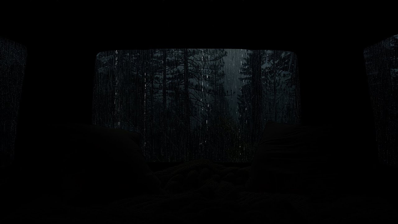 Camping with Rain | Relaxing Sounds of Rain to Helps You Relieve Stress, Sleep