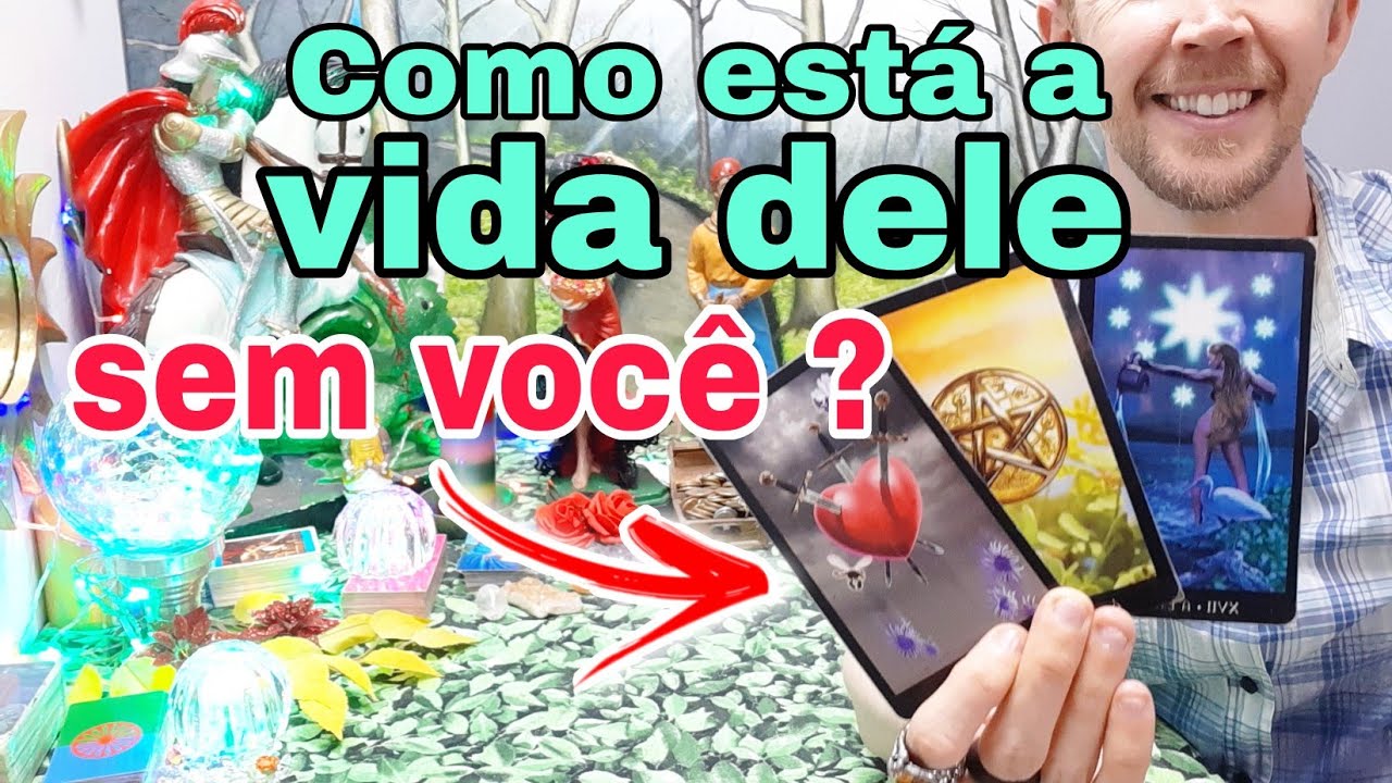 Como est&aacute; a vida dele sem voc&ecirc; ?!! Descubra tudo !! Como ele est&aacute; sem mim tarot ? #tarot