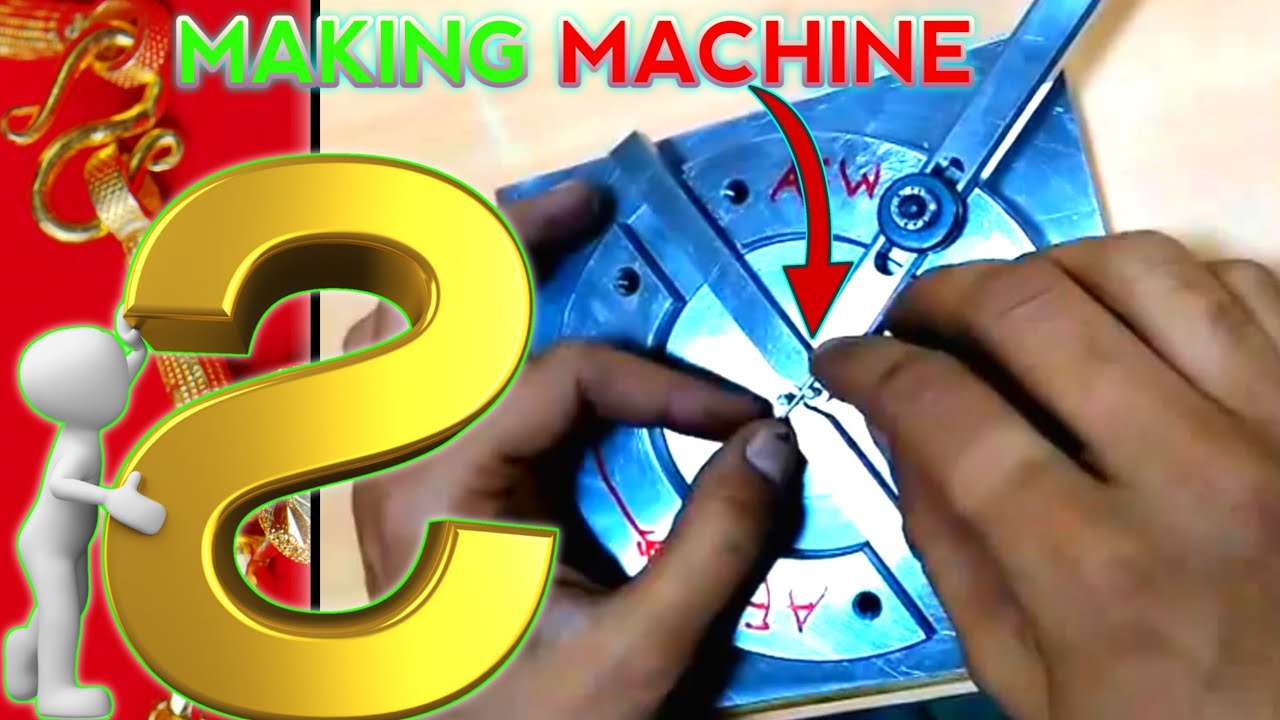 S Hook Making Machine