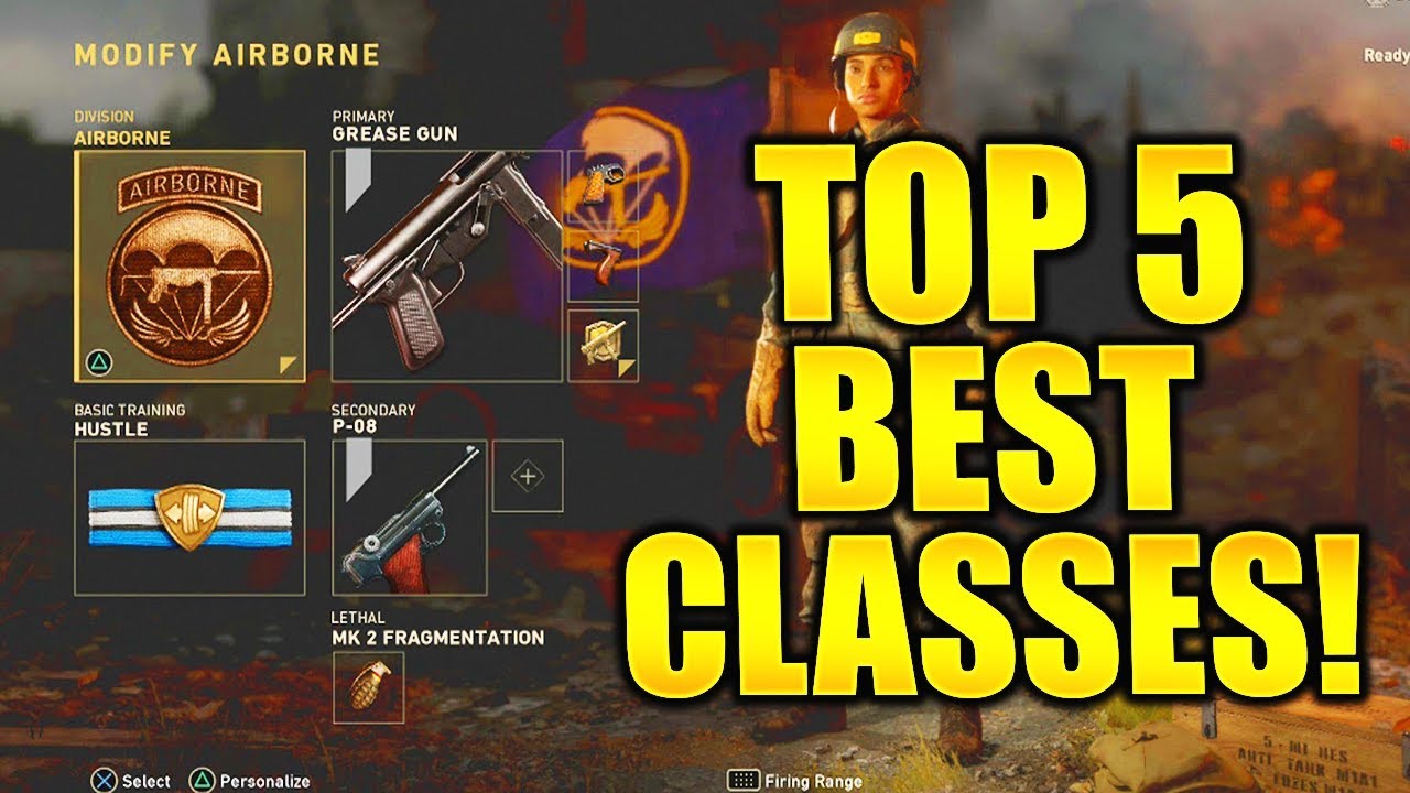 WORLD WAR 2 BEST CLASS SETUP! COD WORLD WAR 2 BEST DIVISION SETUPS WORLD WAR 2 BEST CLASS SETUPS!