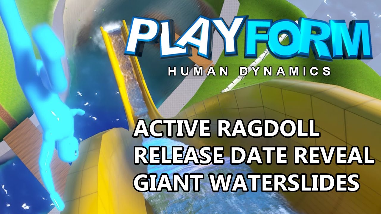 PlayForm: Human Dynamics - Steam Release Date Reveal! Giant Waterslides!