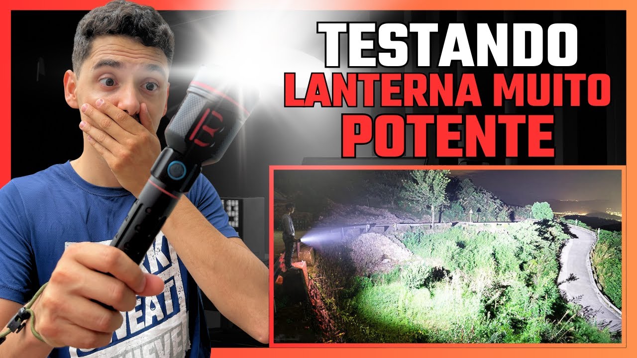 Essa Lanterna Militar T&aacute;tica Sabre de Luz &eacute; IMPRESSIONANTE!