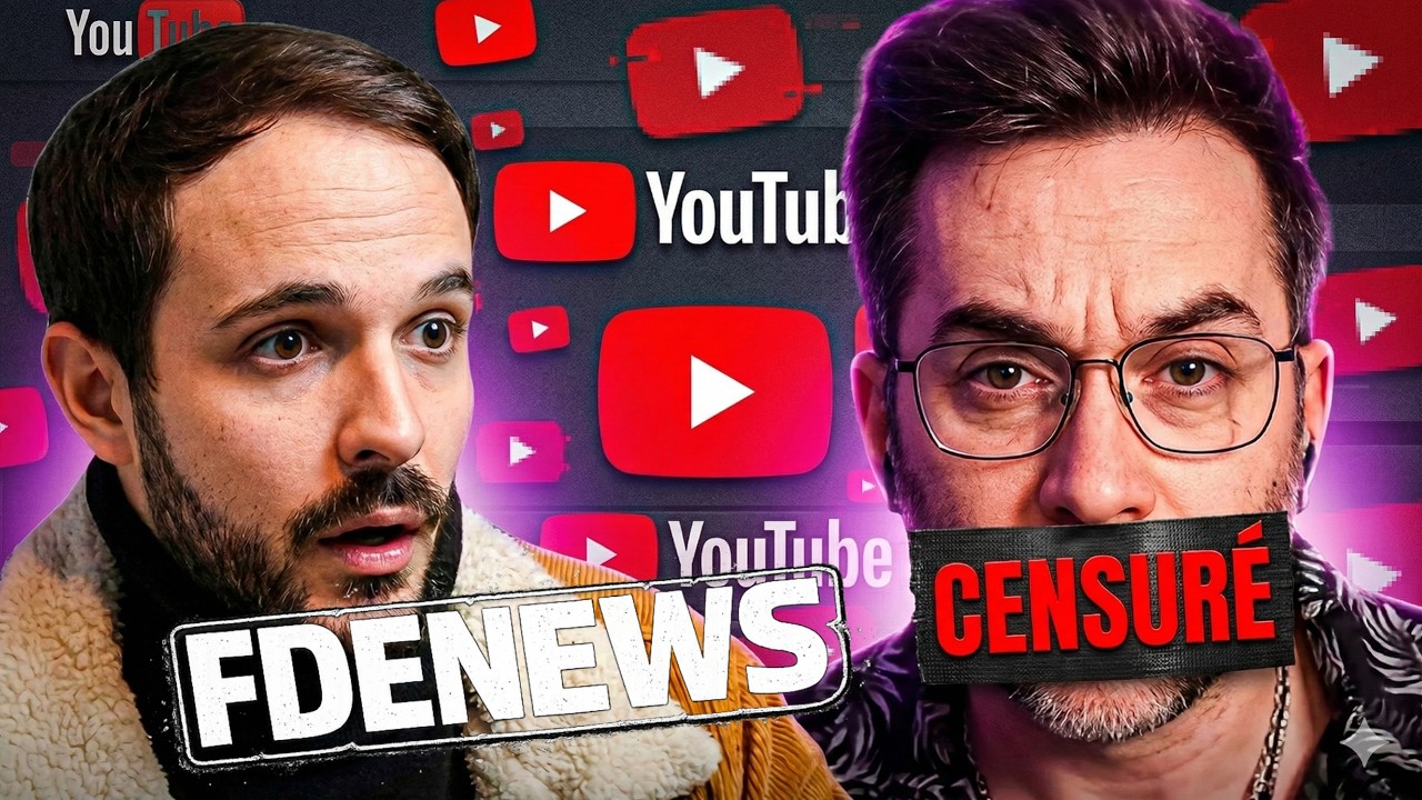 🇫🇷 KROC BLANC DE FDENEWS | YOUTUBE CENSURE LA DROITE POUR 2027 ?