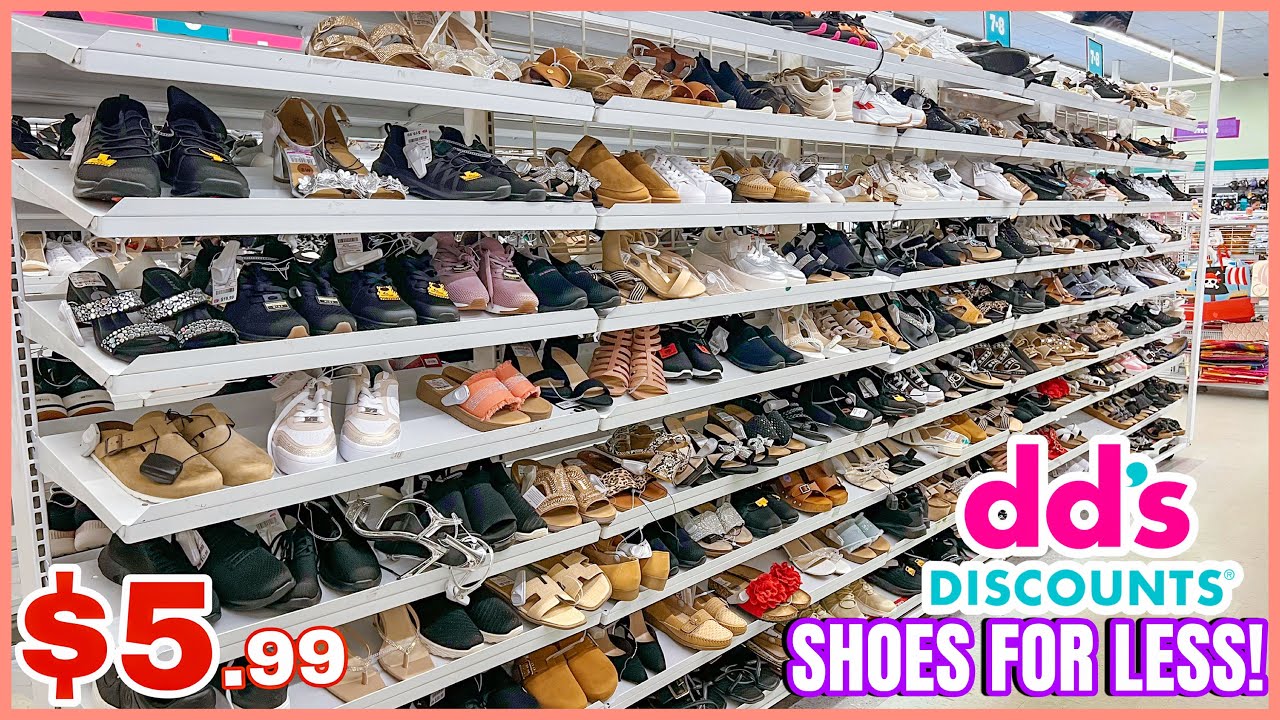 👠dd's DISCOUNT FASHION SHOES & SANDALS FOR LESS‼️AS LOW AS $5.99😮 dd's DISCOUNTS SHOP WITH ME❤️
