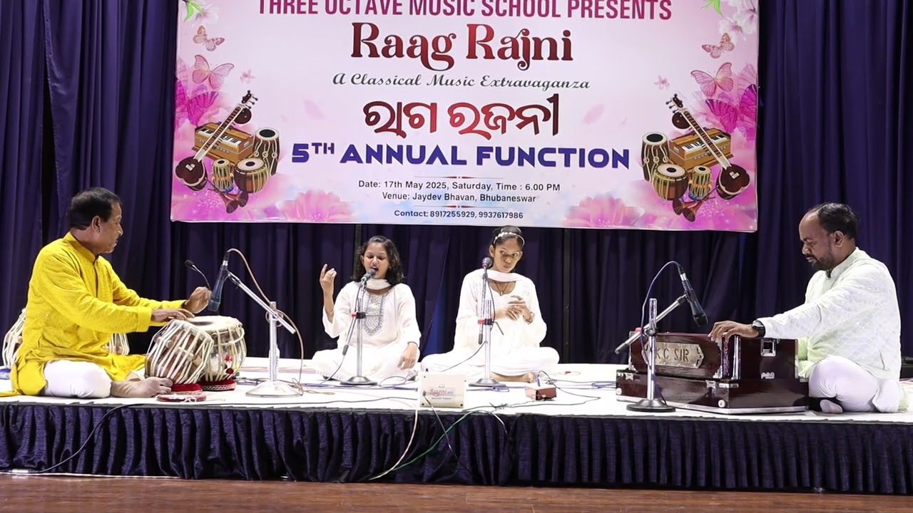 Raag Bihag(Jugalbandi) Madhyalay Adachautal,Teen Taal Tarana by Shraddha Suman Behera and Avni Nayak