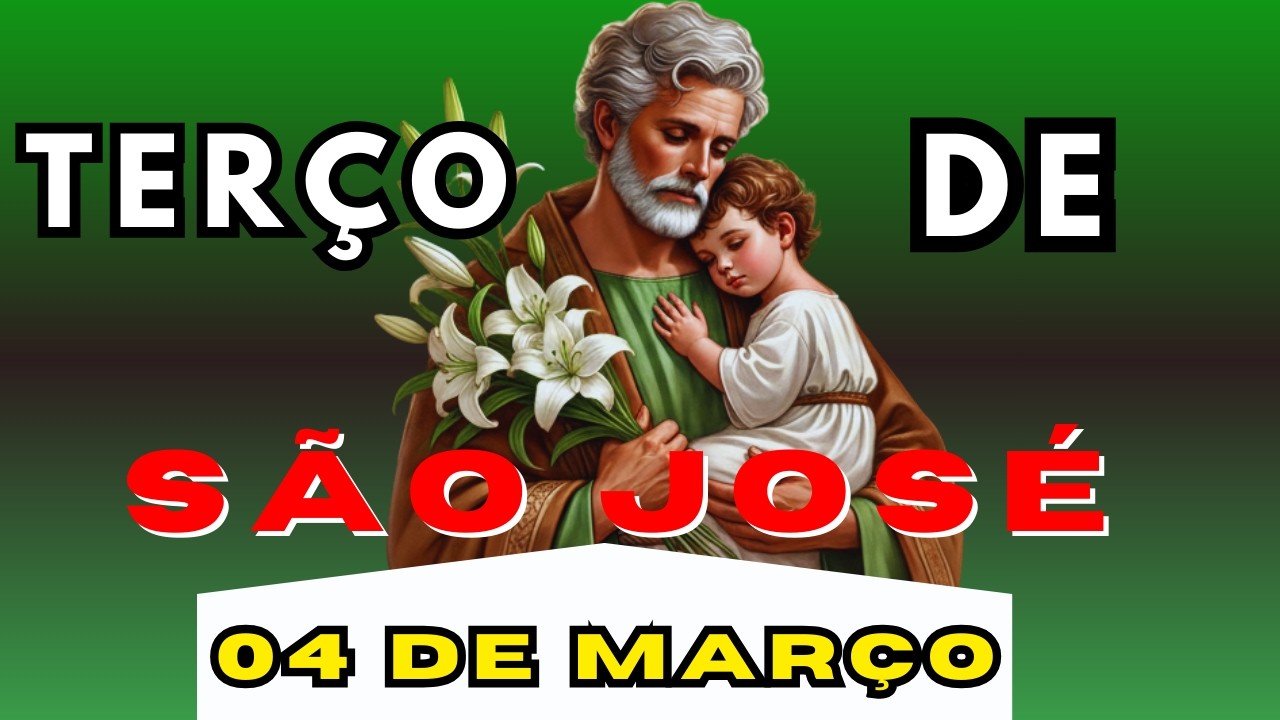 TERÇO DE SÃO JOSÉ PELOS MILAGRES IMPOSSÍVEIS 🙏/  ORAÇÃO PODEROSA DE CONFIANÇA E PROVIDÊNCIA