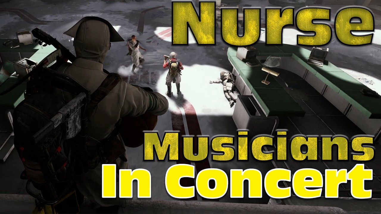 Funny Musician Raid in Stella Montis | Nurse Musicians in CONCERT #arcraiders