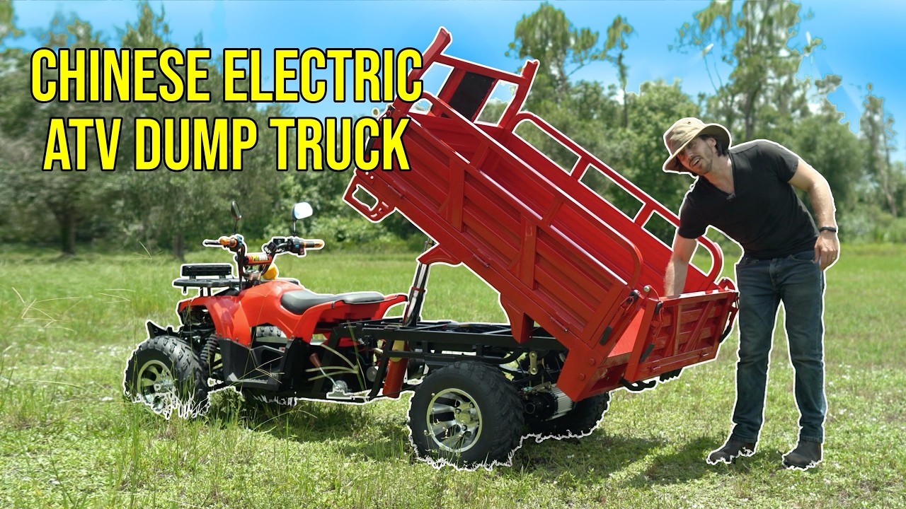 I Bought A $2,000 Electric ATV Dump Truck From CHINA!
