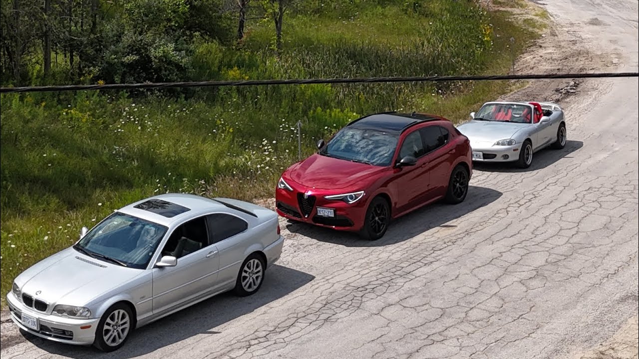 Raw Alfa Romeo back road experience 