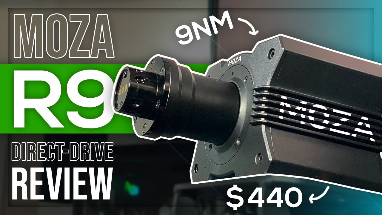 Обзор Moza Racing R9 | 9NM Direct-Drive за 440 долларов?!