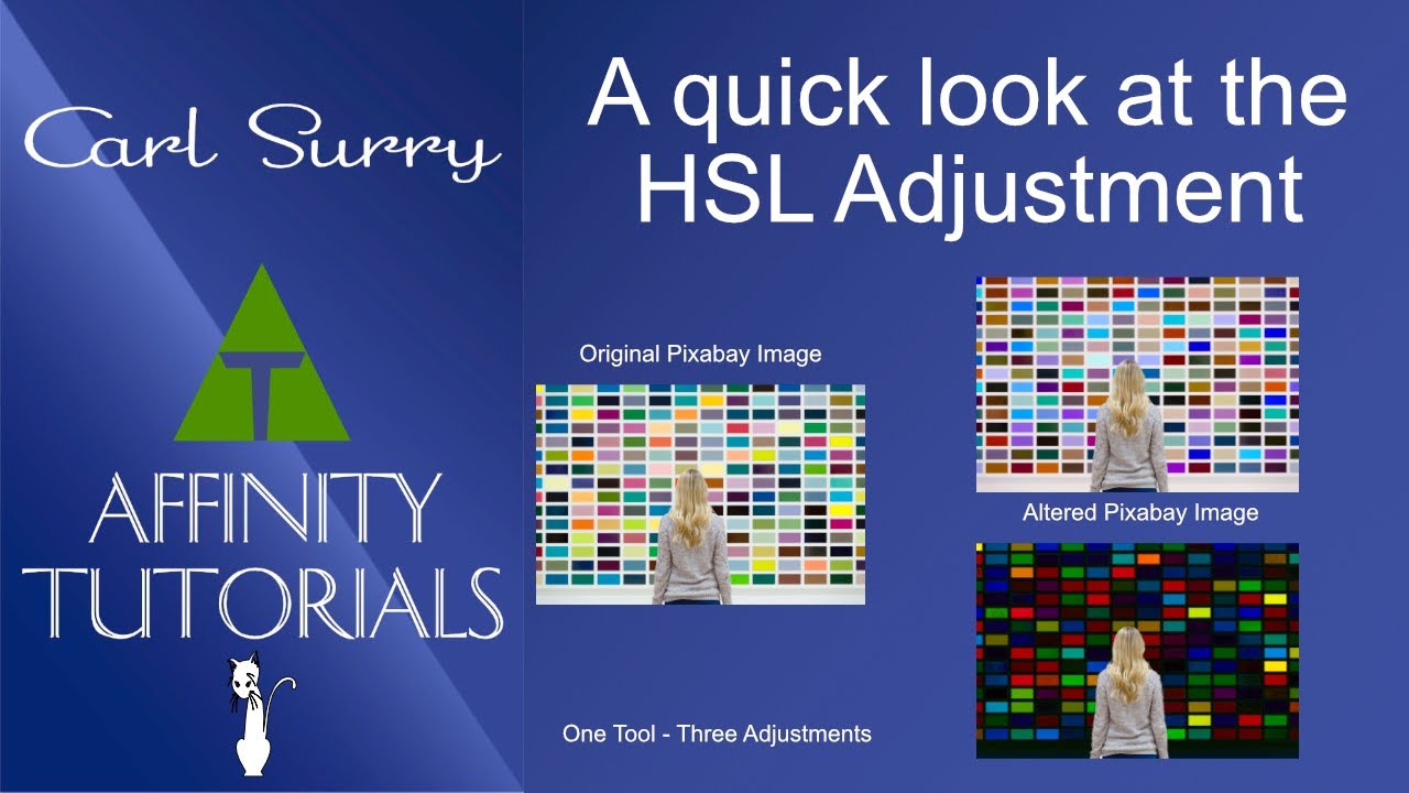 Affinity Photo v2 - HSL Adjustment