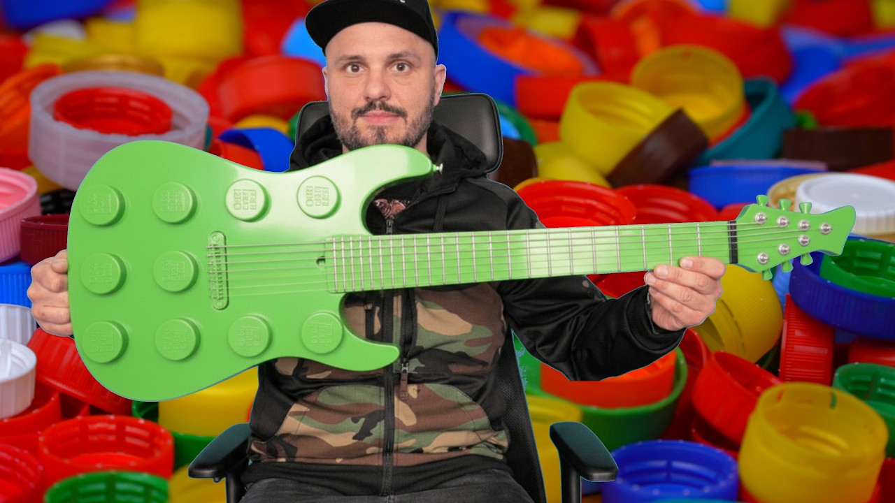 UNBOXING GITARY Z PLASTIKU!