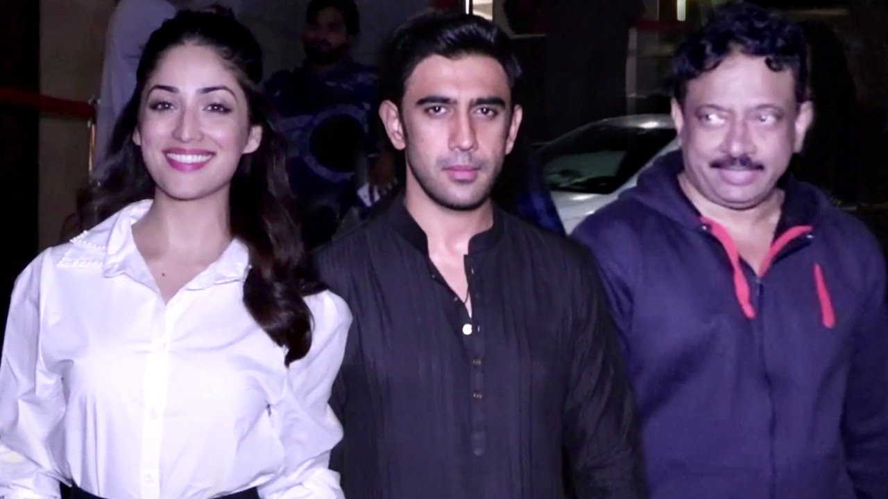 Yami Gautam, Amit Sadh, Ram Gopal Varma At Sarkar 3 Special Screening