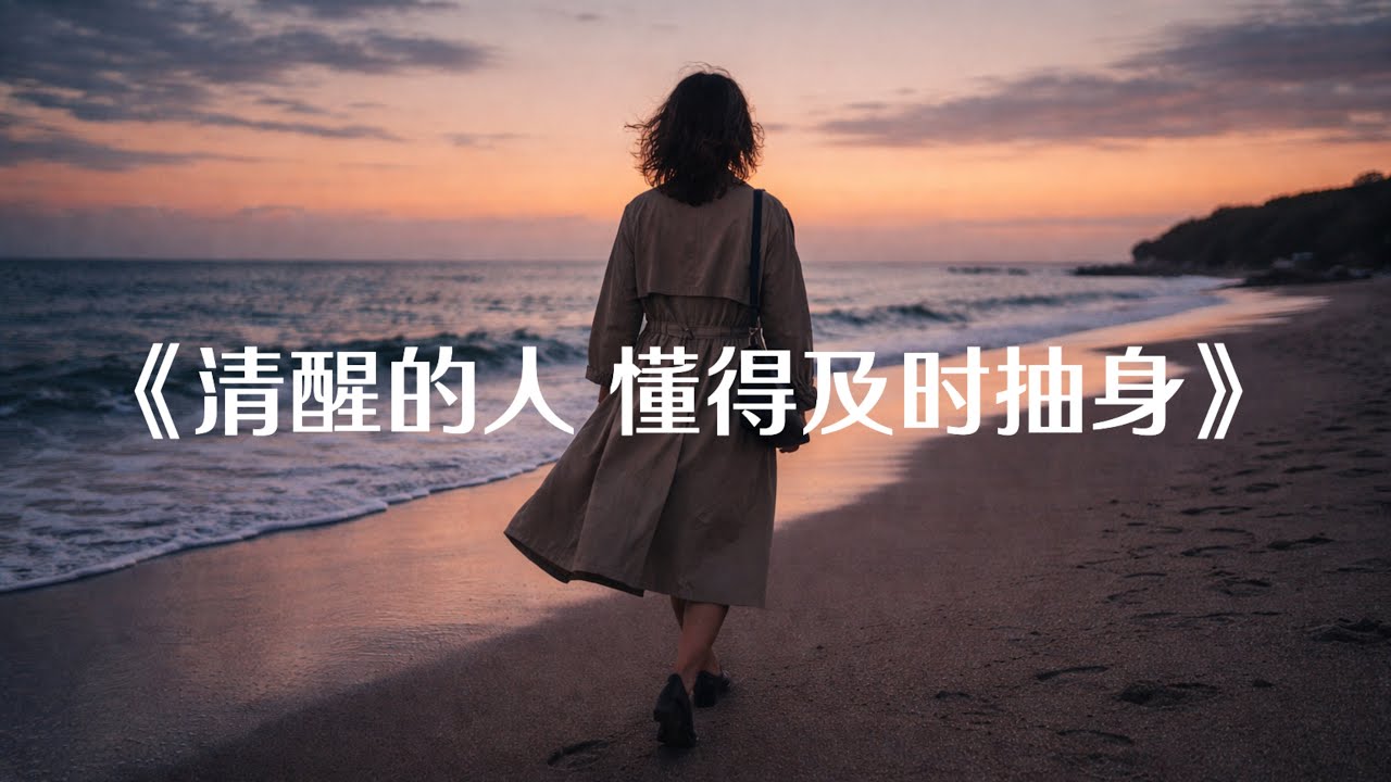 《清醒的人 懂得及时抽身》#心霊 #情感 #人間心理 #感情 #心靈暖流 #shortvideo #人間清醒 #shorts 