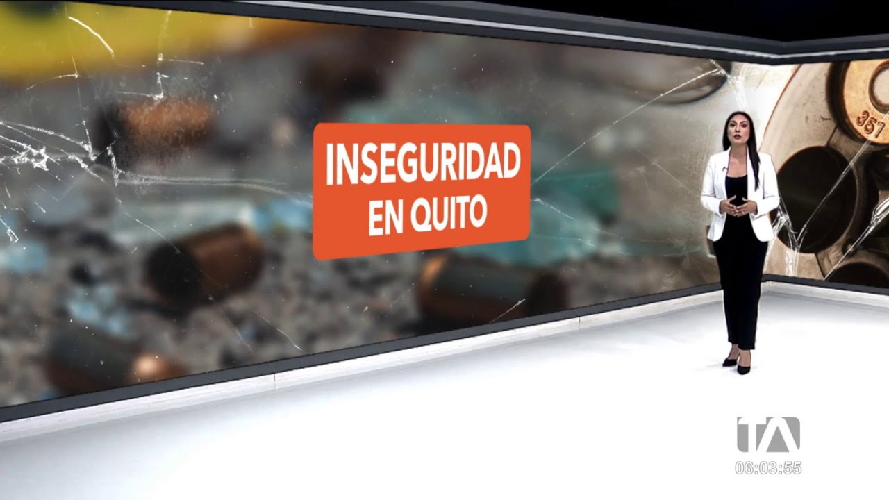 Municipio de Quito comparte estad&iacute;sticas preocupantes sobre la inseguridad en la ciudad