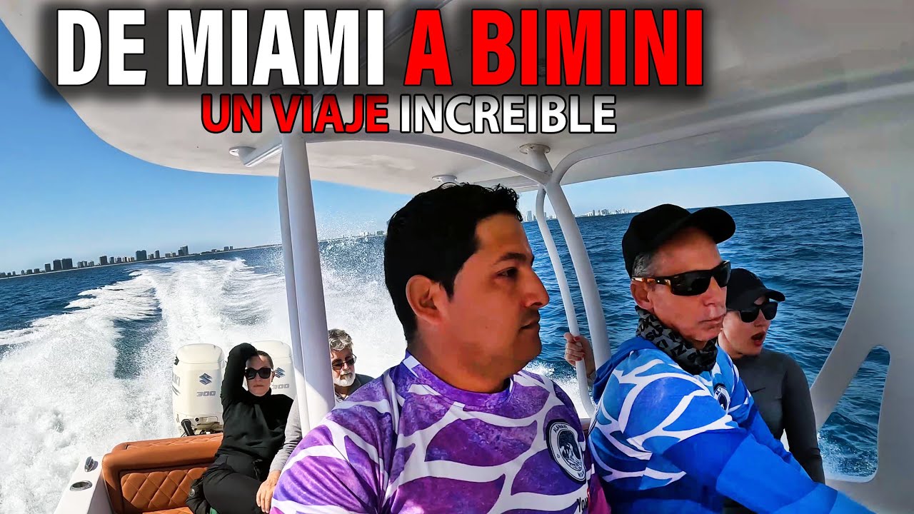 De Miami a Bimini ⚓ Tremendo viaje 🌊🤩