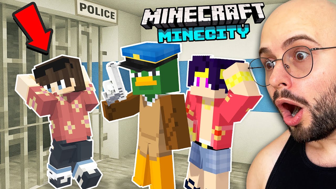 Politia L-A ARESTAT pe PAIN! II pare rau ca a FURAT din Minecity