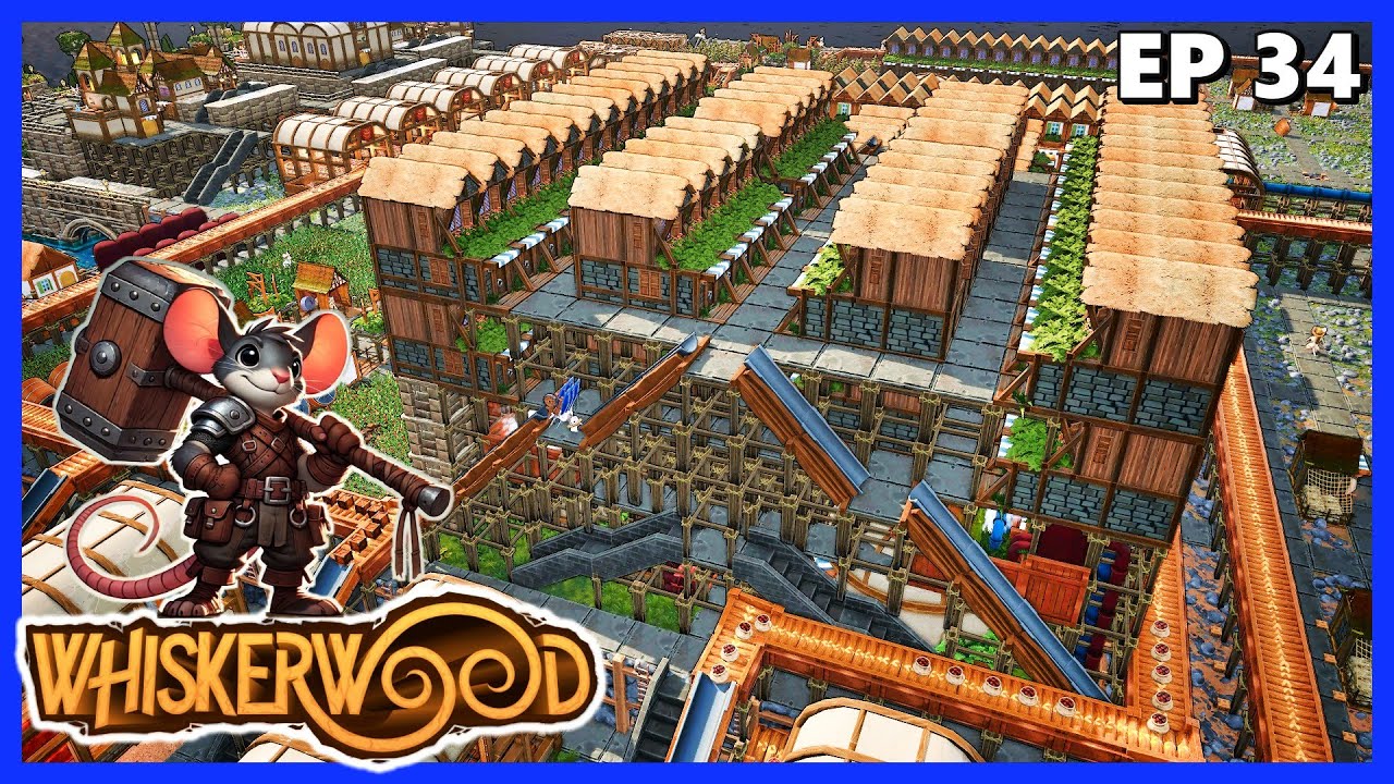 Hyper-Optimized Housing Complex for 200 Whiskers! - Whiskerwood Ep 34