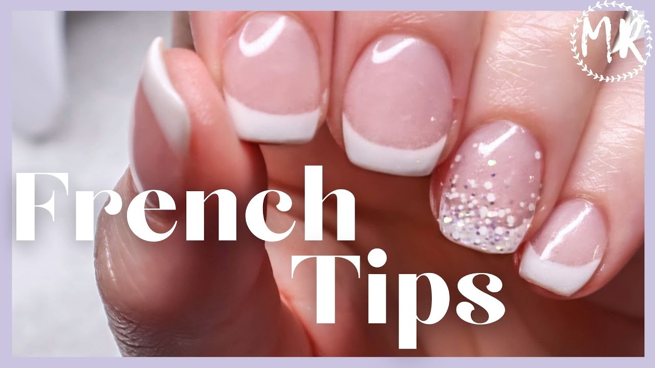 How to do Classic French Tips with Dip Powder