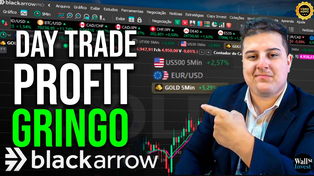 Como Operar no Mercado Internacional com Black Arrow de Graça (Passo a Passo)