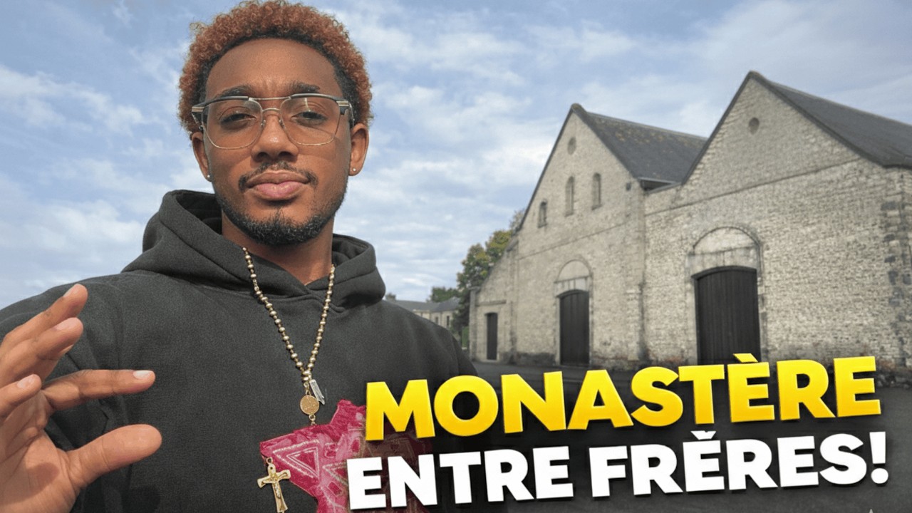 BNO DAY - Week-end en monastère entre frères ! (on devait rester silencieux, mais bon…) #vlog 