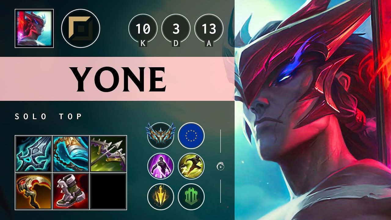 Yone Top vs Sett - EUW Challenger Patch 25.05