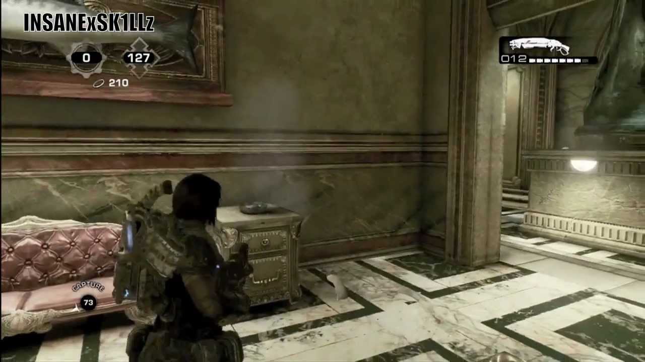 GEARS OF WAR 3 TRUCO PEZ QUE CANTA MAPA PROFUNDIDADES!!!!!!!