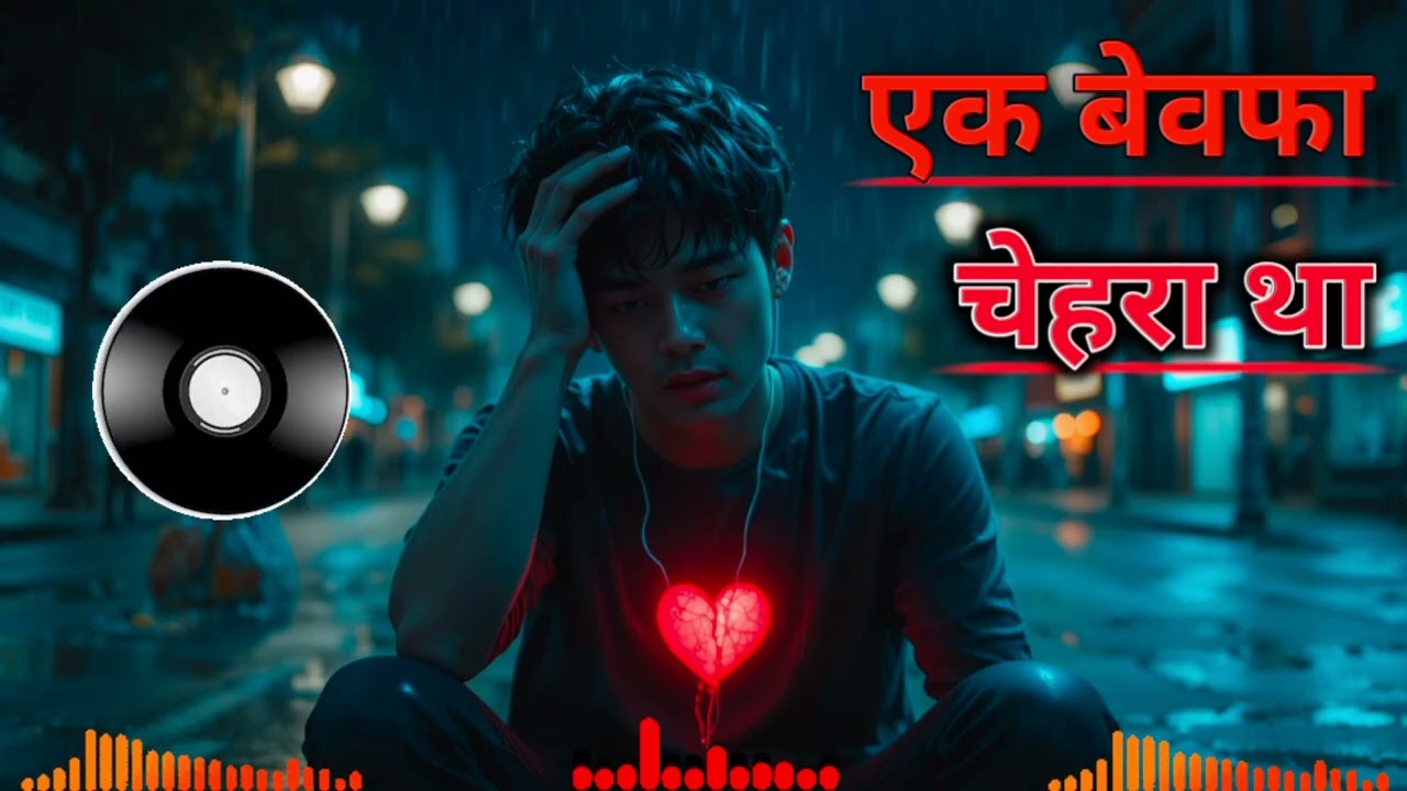 एक बेवफा चेहरा था 💔 (Slowed + Reverb) | Sad Love Song | Heart Touching Breakup Song 