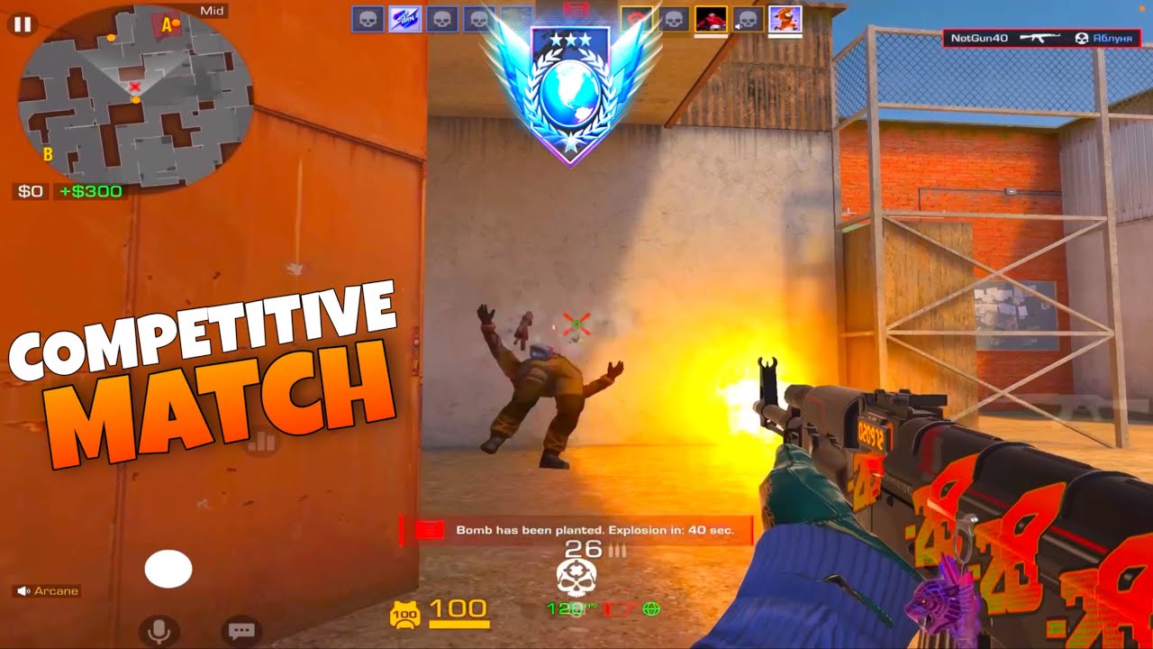 STANDOFF 2 | Competitive Match Gameplay 🥳😱🔥 | iPad Pro 2021