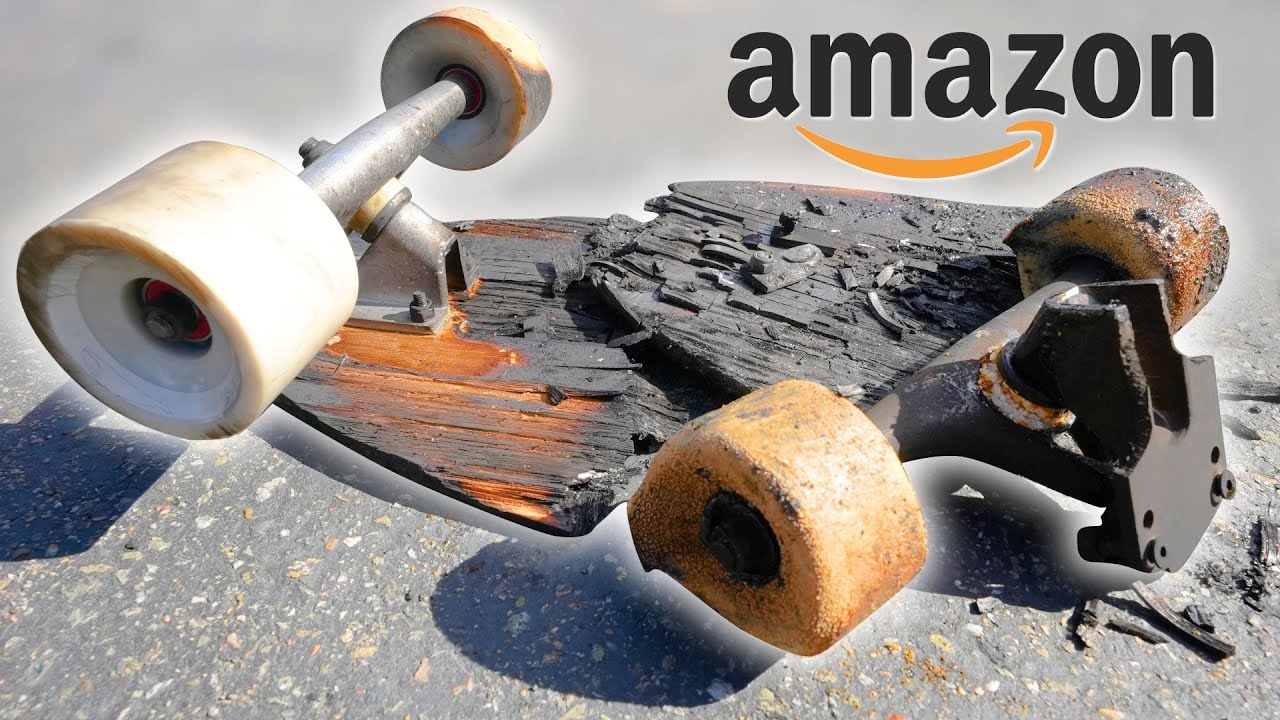 DON'T BREAK THE AMAZON BAMBOO SKATEBOARD!