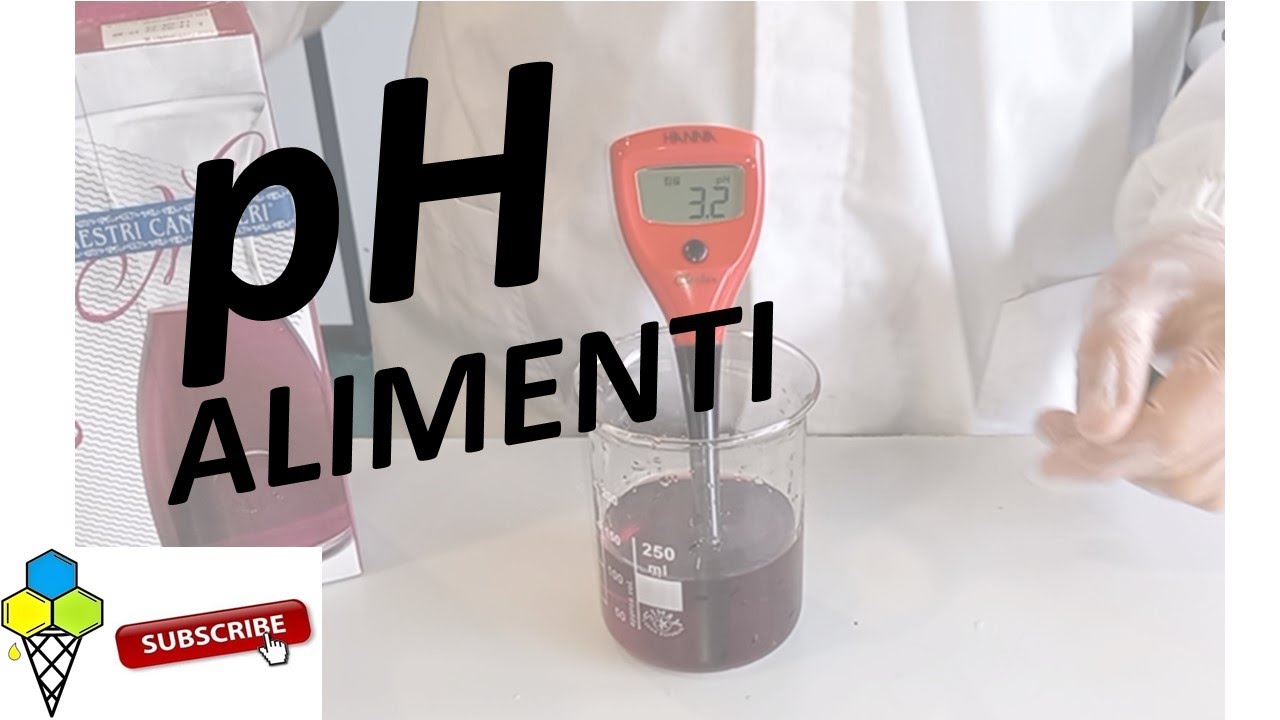 Misuriamo il pH di alcuni alimenti