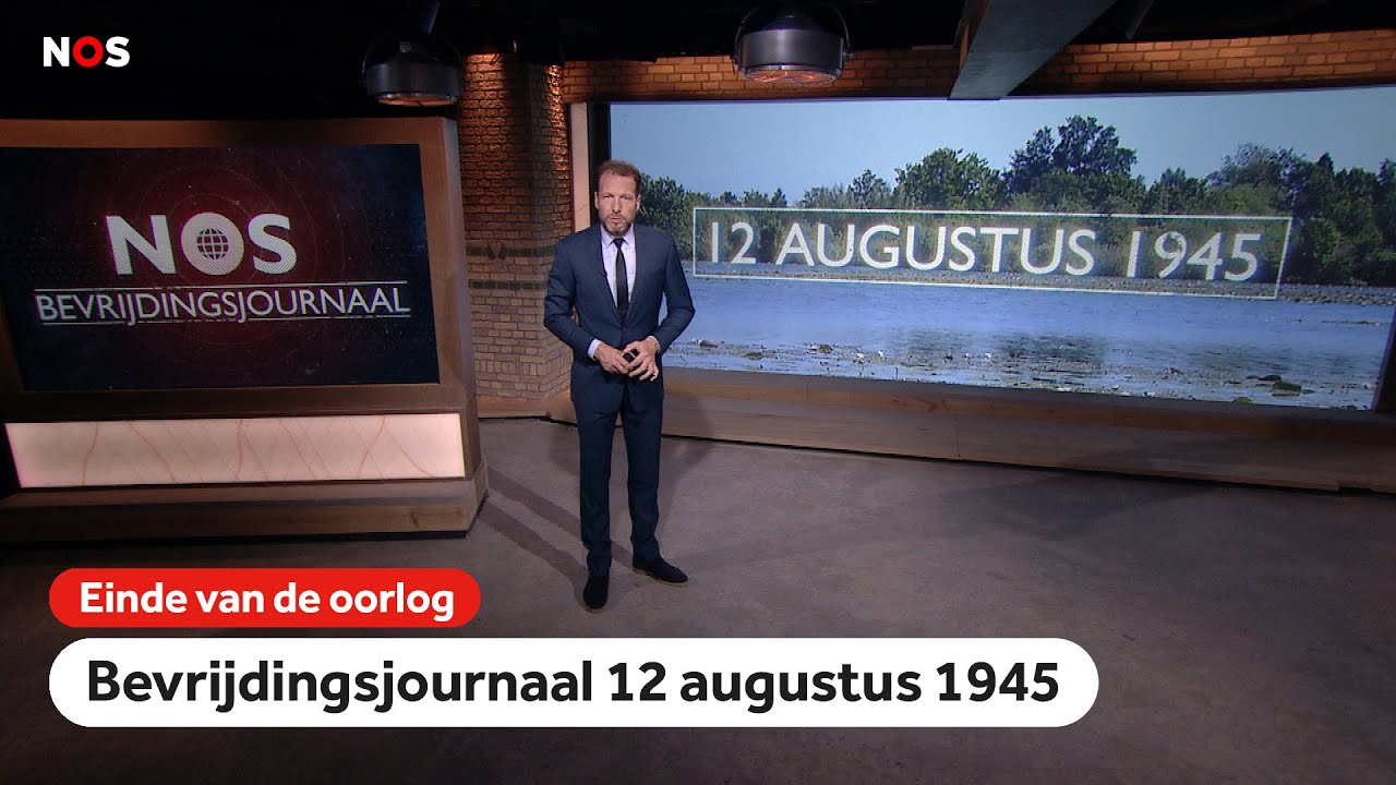 Bevrijdingsjournaal 12 augustus 1945 - 'Diepe rouw'