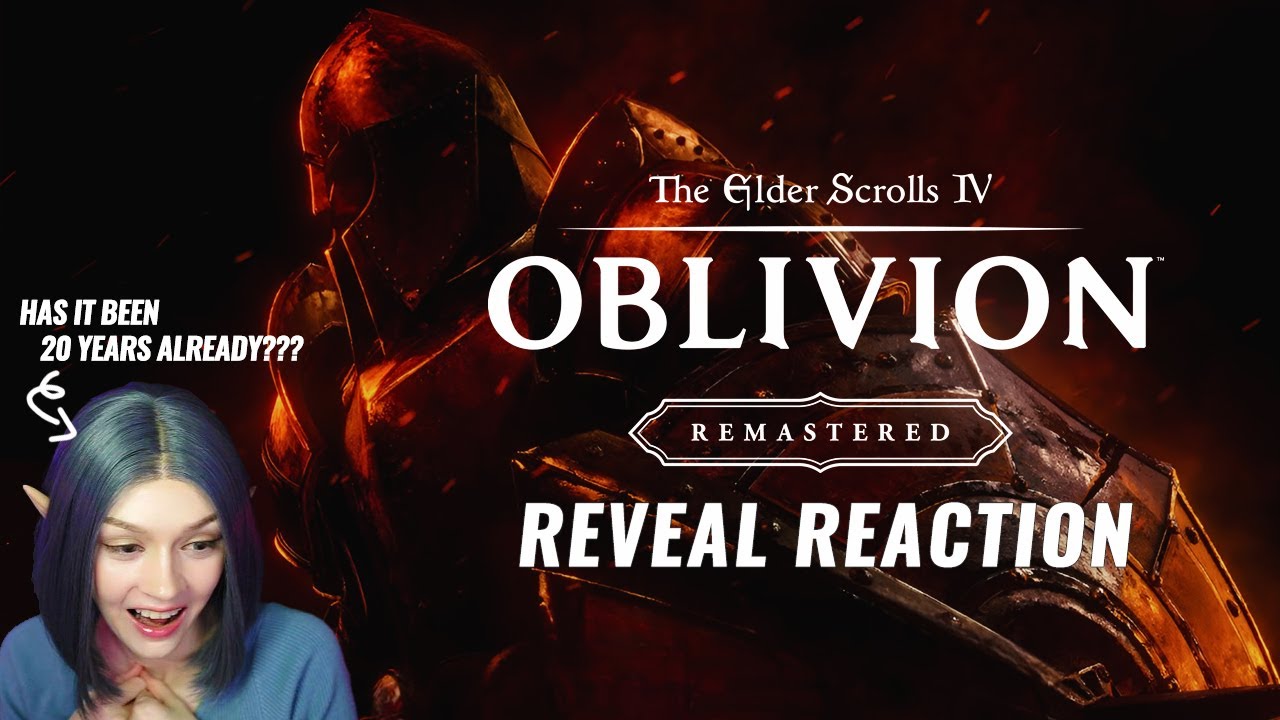 The Elder Scrolls Oblivion Remastered Reveal Reaction