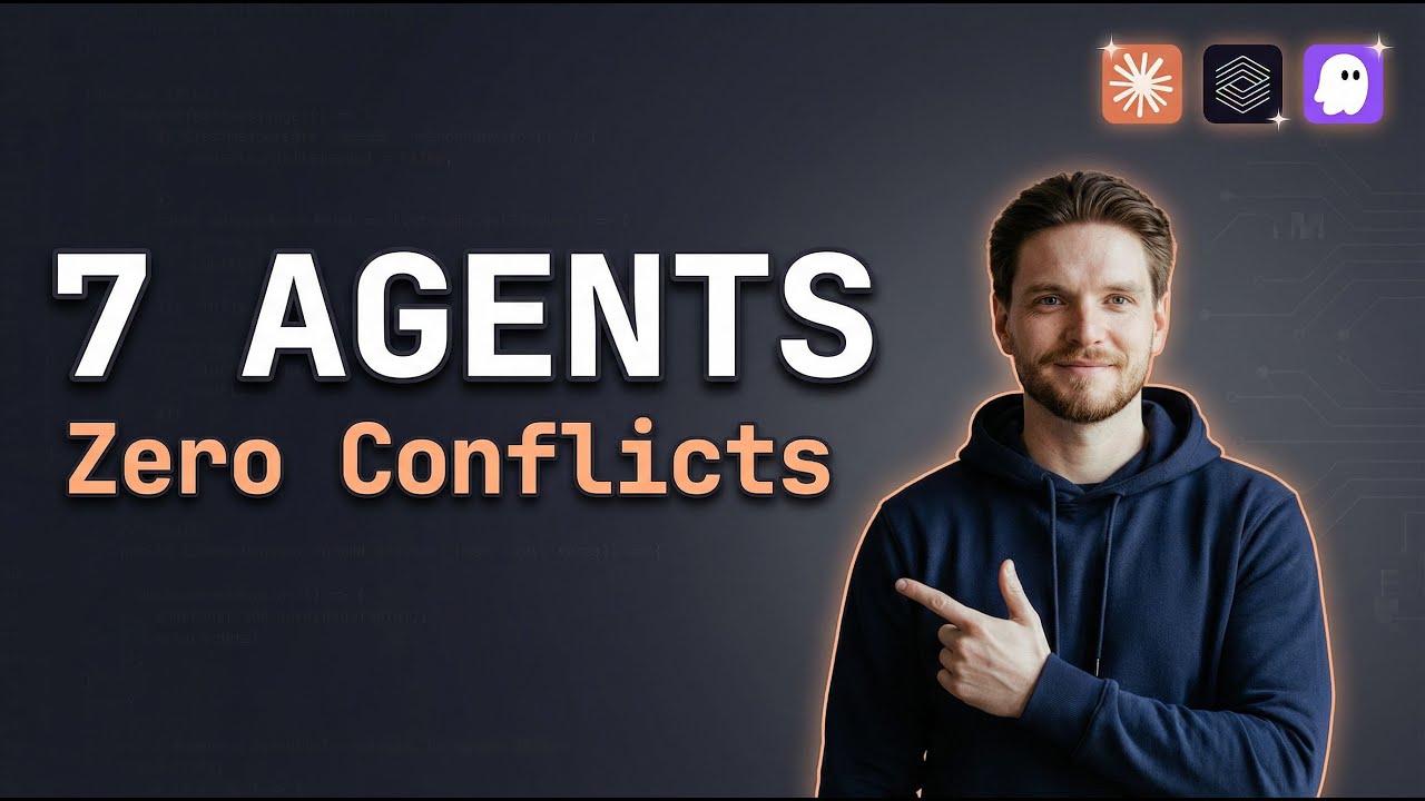 5 Claude codes, 1 Codex, 1 Kiro cli in parallel - no  conflicts