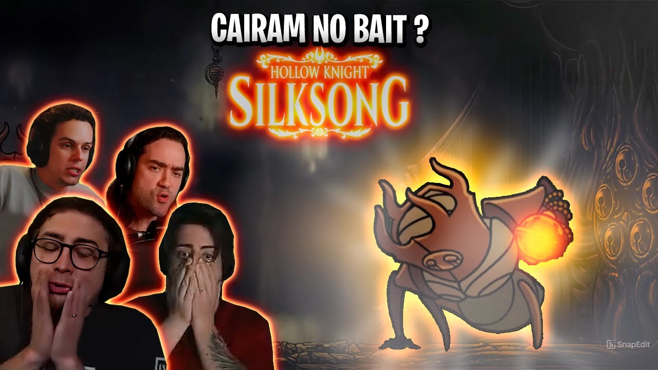 ELES NAO ACREDITARAM NESSE GOLPE FINAL !! STREAMERS VS ULTIMA JUIZA HOLLOW KNIGHT SILKSONG