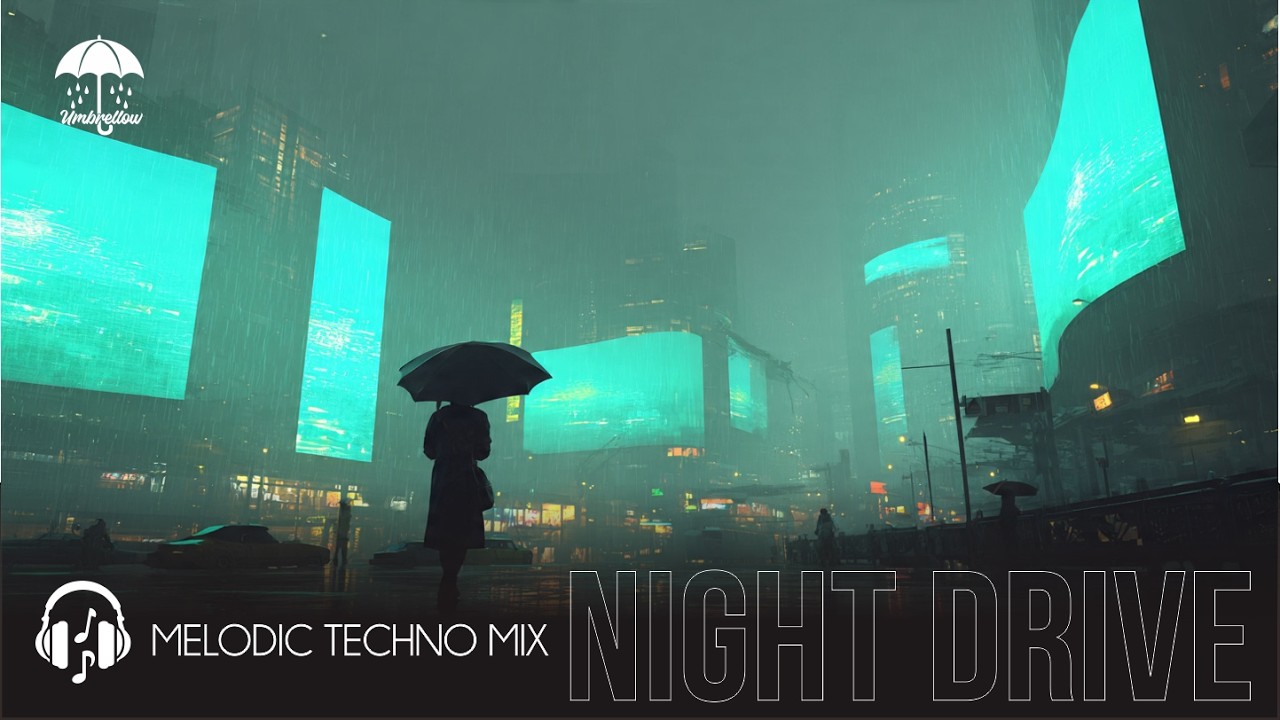 Melodic Techno Mix – Late Night City Dreams 🌧 Tale Of Us, Adriatique, Colyn, Anyma