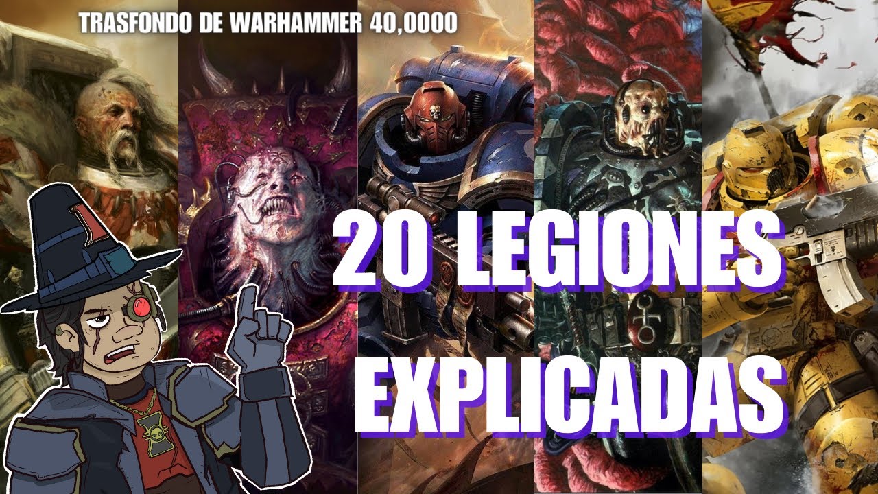 Las 20 LEGIÓNES de Marines Espaciales EXPLICADAS - Inquisidor Murdock