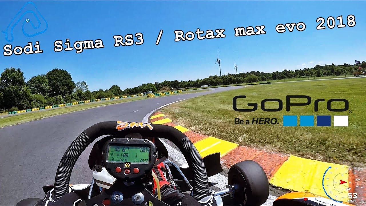 First test : Sodi Sigma RS3 / Rotax max evo 2018